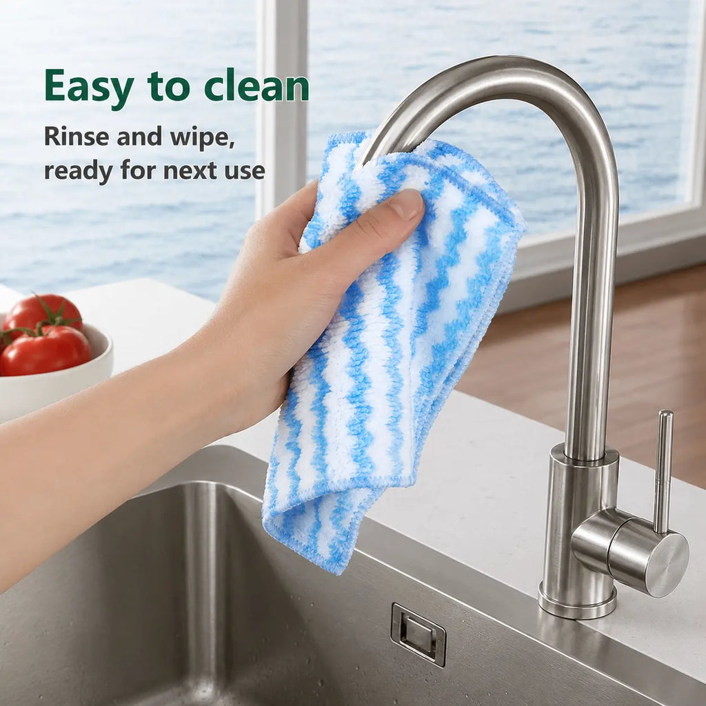 10 Counts Microfiber Cleaning Cloth per pack Single color per pack, colors sent randomly Each package contains only one color, no mixed colors