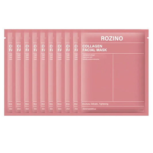 Biological collagen facial mask - moisturizing, pore shrinking, and tightening - enhance skin moisture, shrink pores, enhance elasticity, and glow youthful beauty facial mask