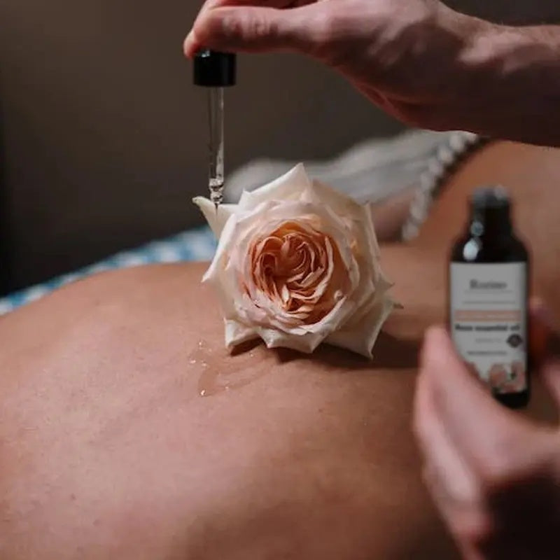 Rozino 100% Pure Natural Argan Essential Oil - Nourish Skin & Soul Herbal Hair Serum with SPF 15 curly  hair  oil  treatment