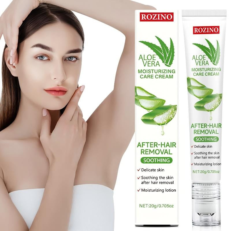 Rozino Aloe Vera Post-Hair Removal Cream: Soothing, Moisturizing for Smooth Skin