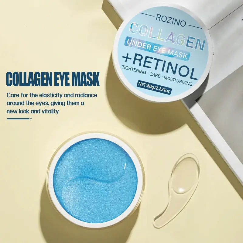ROZINO Collagen + Retinol Under Eye Mask - Tightening and Nourishing Eye Care